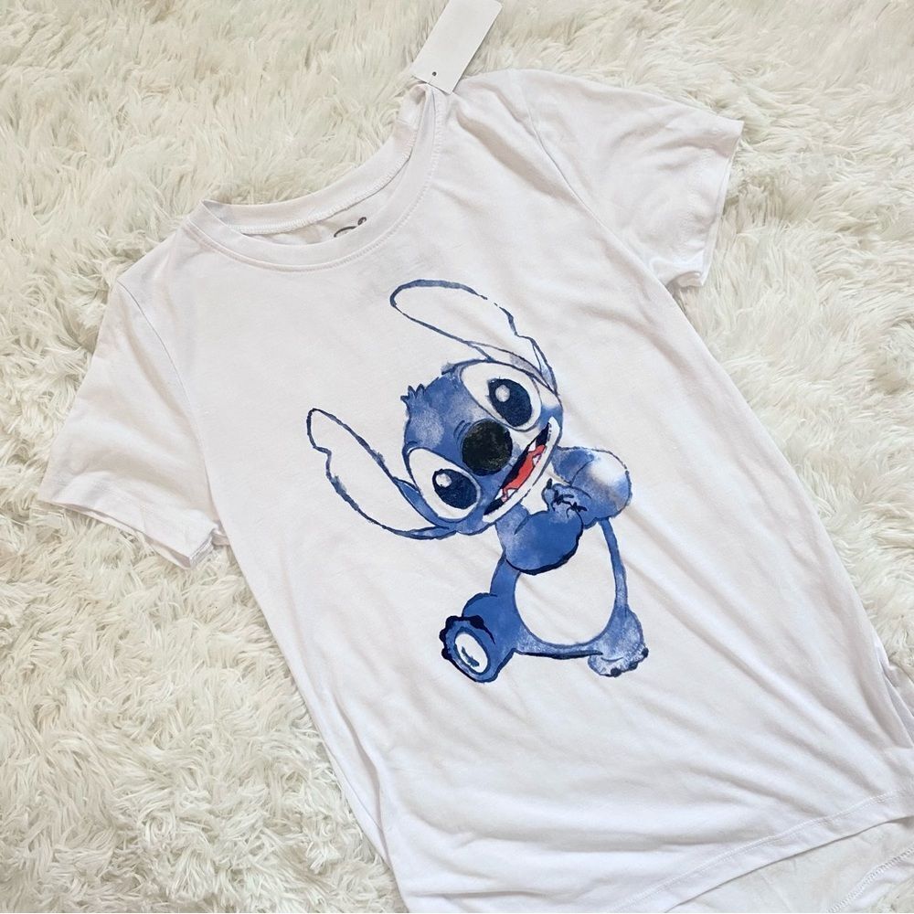 Disney Lilo & Stitch Watercolor Graphic Tee